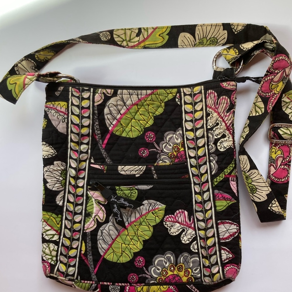 Vera Bradley Floral Quilted Crossbody Bag